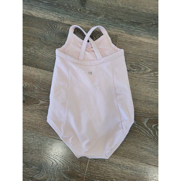 Gap Fit Toddler Girls Pink Leotard Cross Back size 3t #1 - Picture 2 of 3